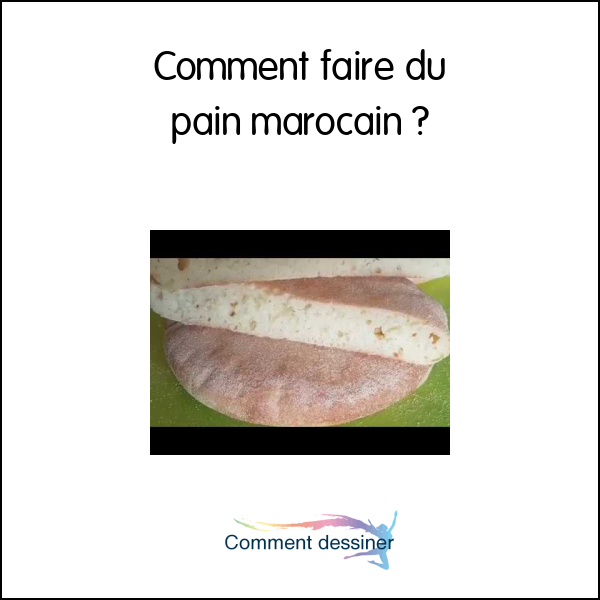 Comment faire du pain marocain